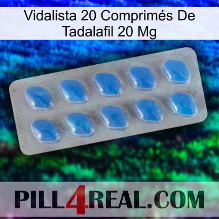 Vidalista 20 Comprimés De Tadalafil 20 Mg 22